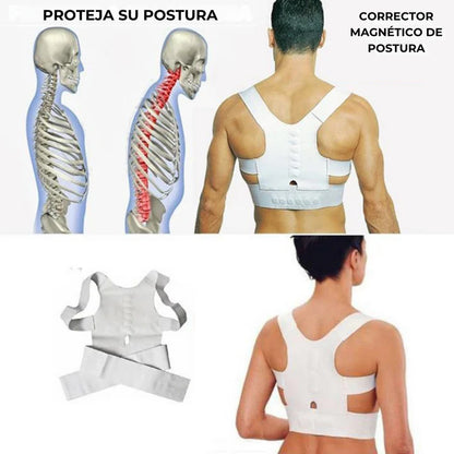 Corrector De Postura Magnético Ajustable