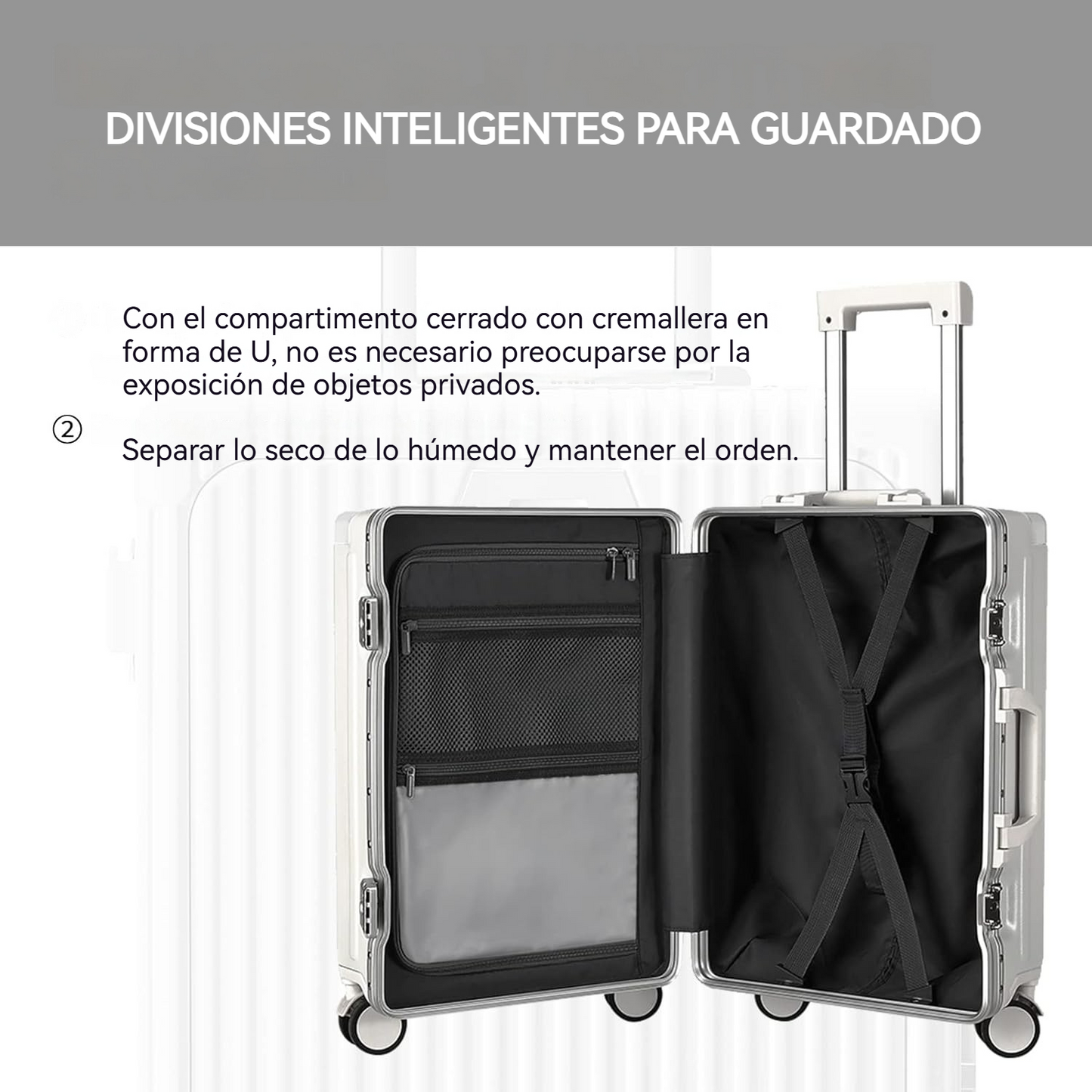 Maleta marco de aluminio USB - Nova God Tech