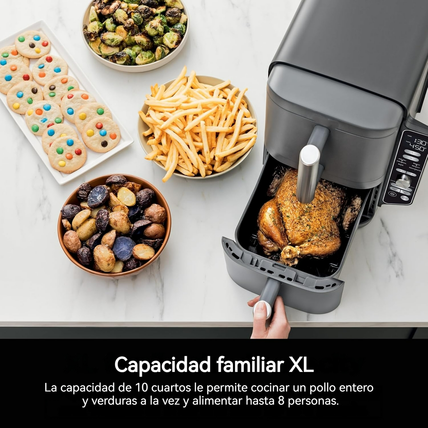 Freidora de Aire Vertical XL - Nova God Tech