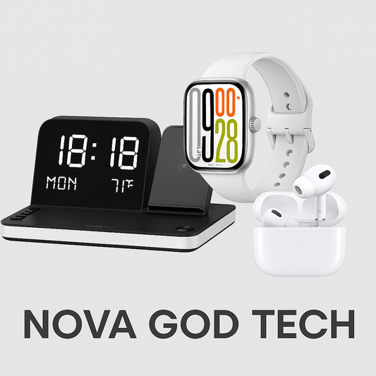 Pack Smart Watch + Base de carga + Air Pods - Nova God Tech