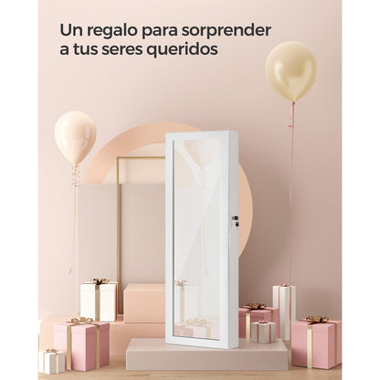 Espejo Joyero de Pared con Luces LED